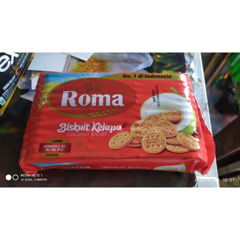 

Biskuit roma kelapa 300 gram