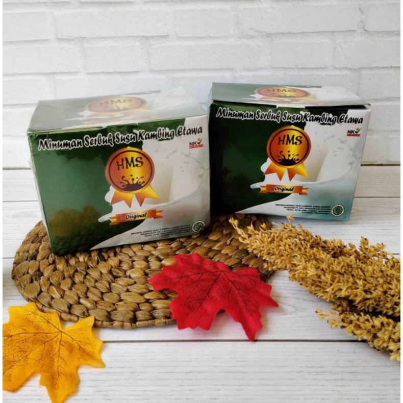 Beli 5 box free 1 box SUSU SERBUK KAMBING ETAWA HMS ORIGINAL ORI minuman vitamin minuman IMUN tubuh 