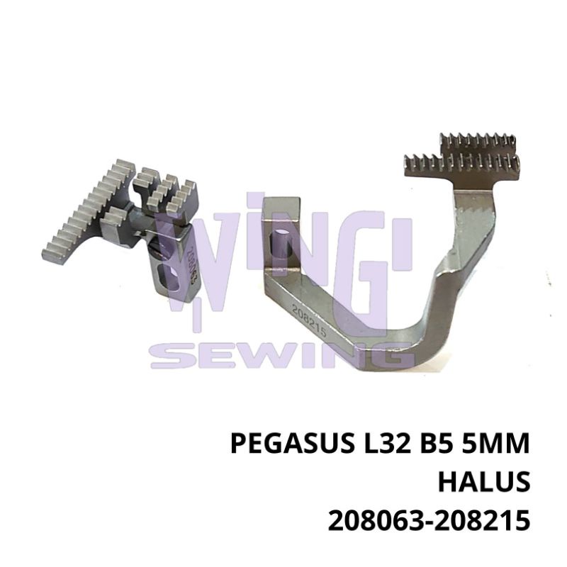 208063 208215 PEGASUS L32 Gigi Benang 5 5MM HALUS Mesin Jahit Obras