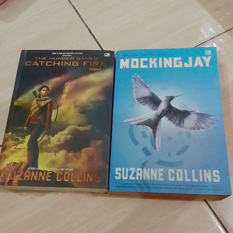 NOVEL SUZANNE COLLINS , THE HUNGER GAMES ,NOVEL FANTASI, ORIGINAL