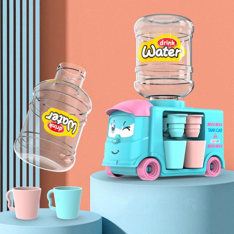 Mary Juicer Mainan Mini Dispenser Air Mainan Simulasi Mainan Balita Anak Edukasi Dini