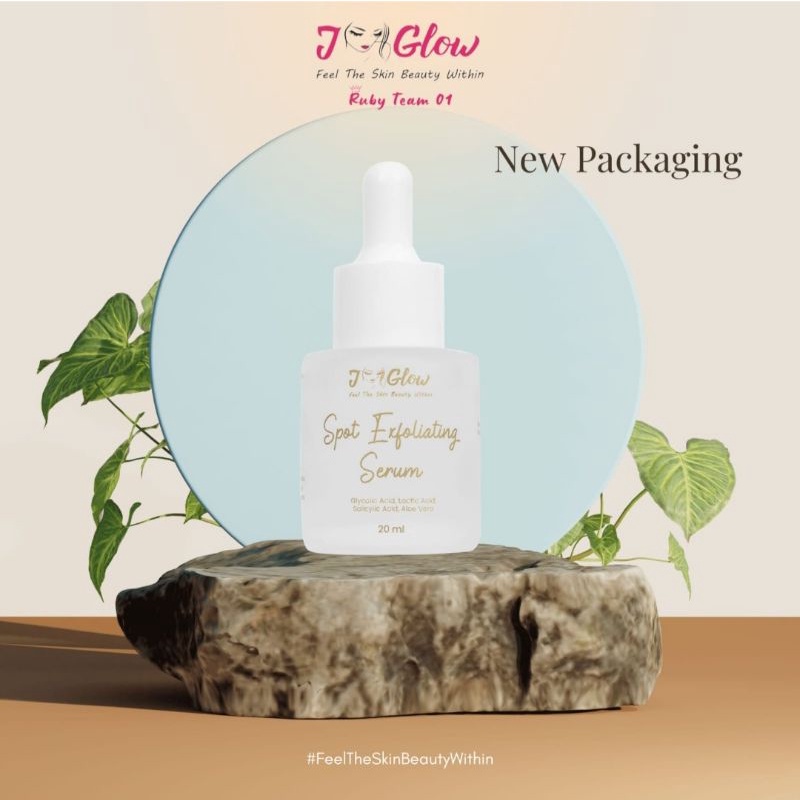 Jglow Serum Pelling( Spot Exfoilating Serum)KEMASAN TERBARU SERUM FLEK