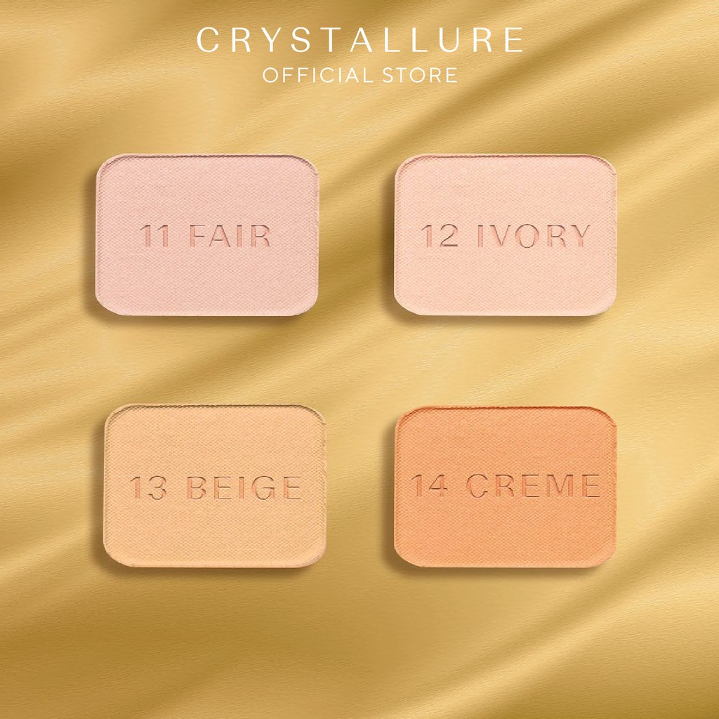 Wardah Crystallure Precious Luminizing Silk Powder Foundation | Crystallure Precious All Day Corrective Concealer | Crystallure Precious Liquid Lip Couture | Crystallure Precious Lustre Prism Blush