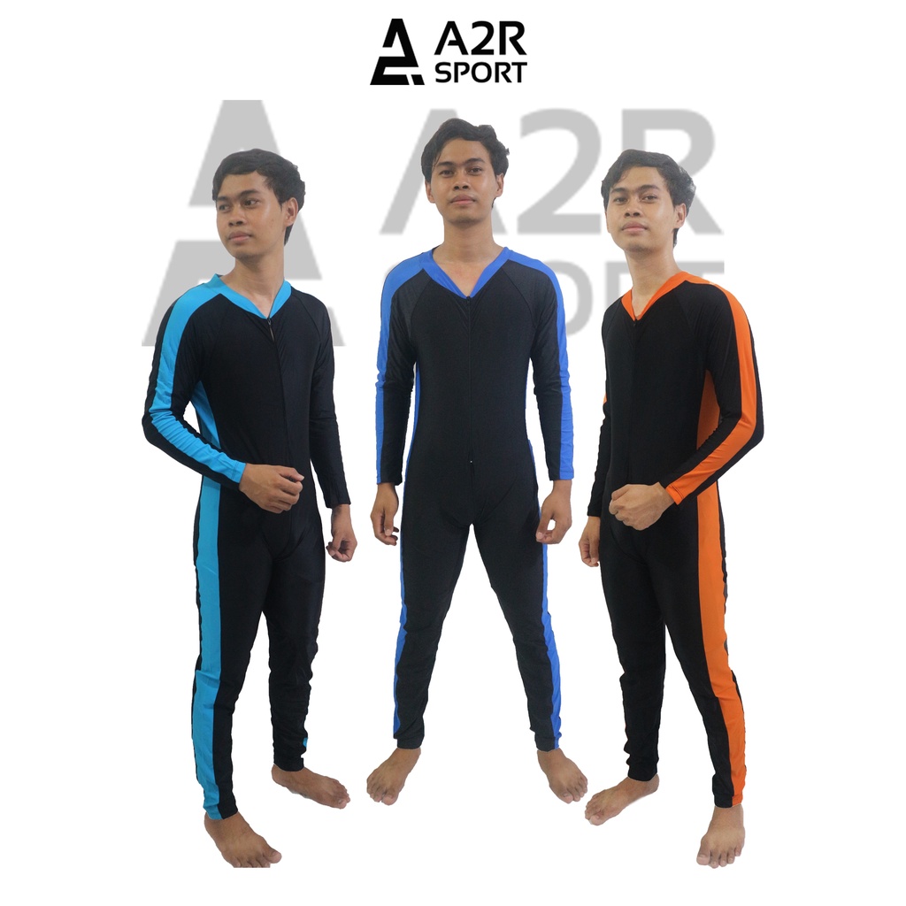 Baju Renang Dewasa Model Diving Lengan Panjang Unisex