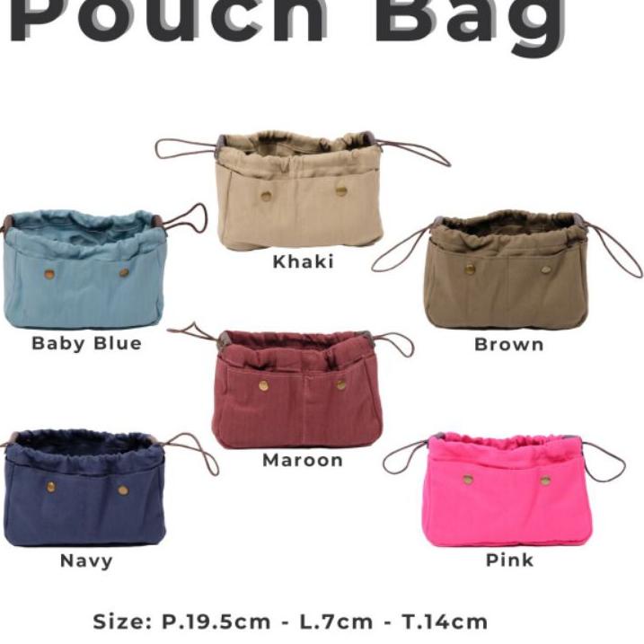 ↓➺✹ YONBEN BAG ORGANIZER TALI - DALAMAN TAS WANITA/ BAG ORGANIZER YONBEN SIZE S,M,L IMPORT TAS KOSME