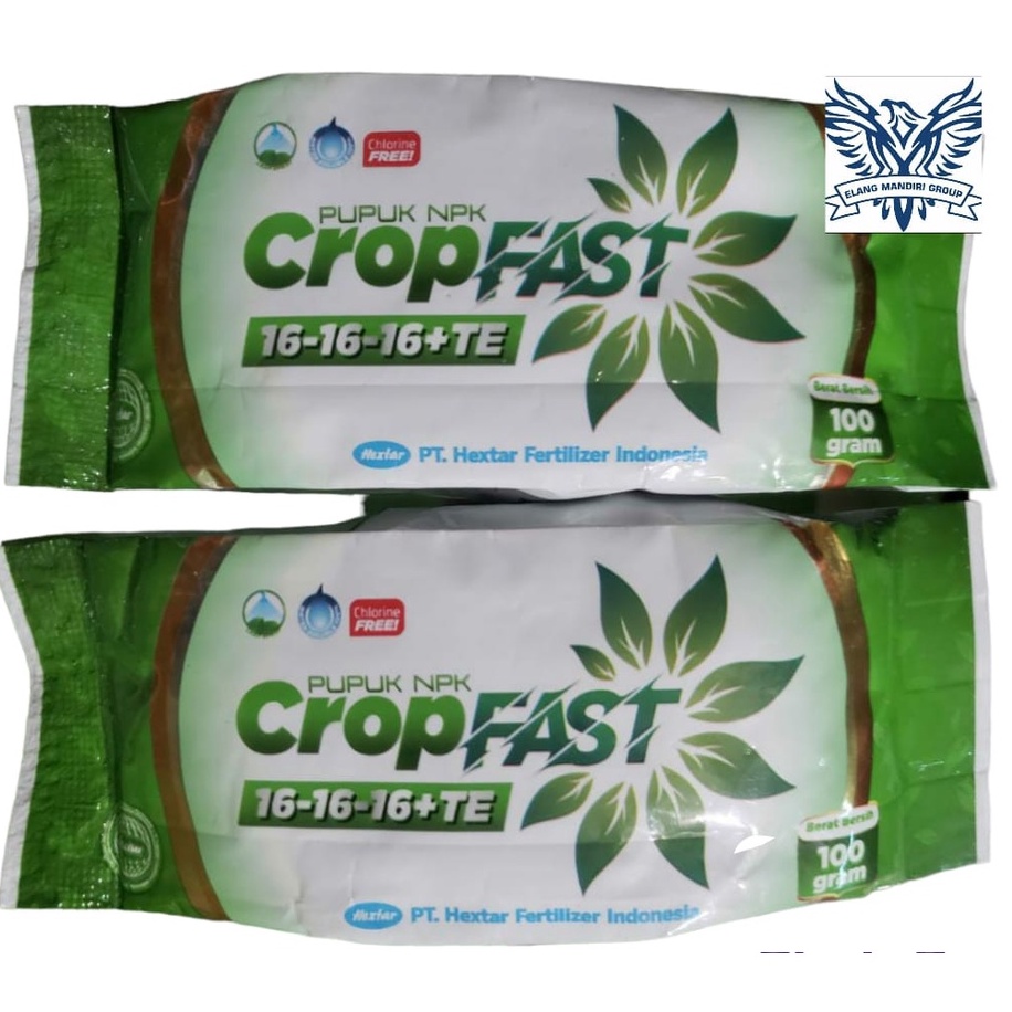 Pupuk Daun DGW Crop Fast 16+16+16+TE (Hijau) 100gr Gandasil daun