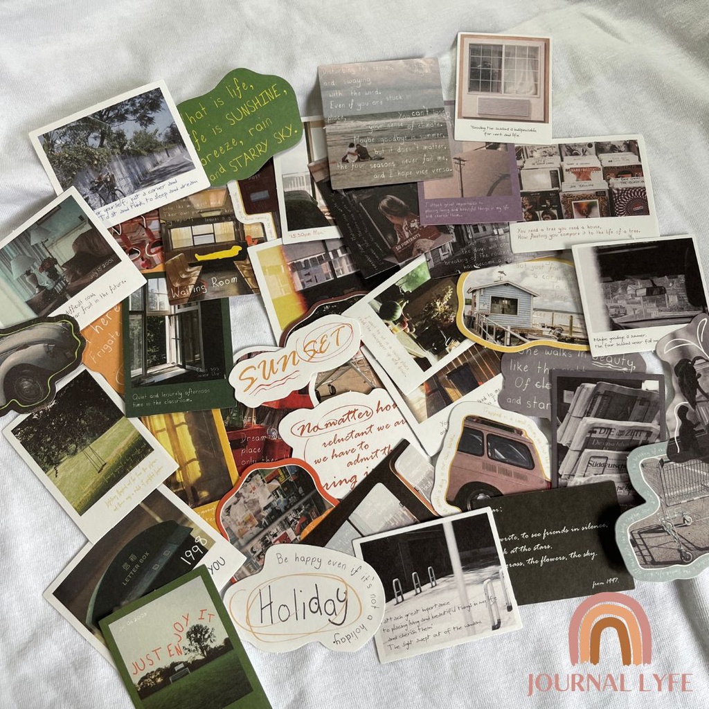 

[JOURNALYFE] Deco Sticker / Stiker Dekor - Daily Life