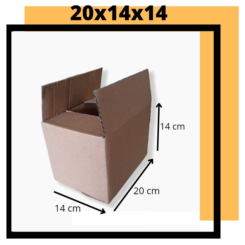 kardus packing 20x14x14 cm / kardus packing / kardus online shop / box custom / kardus multifungsi /