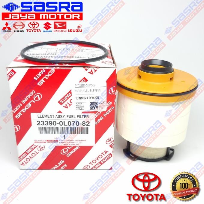 Fuel Filter/Solar FORTUNER VRZ|INNOVA REBORN DIESEL TOYOTA GENUINE ORI