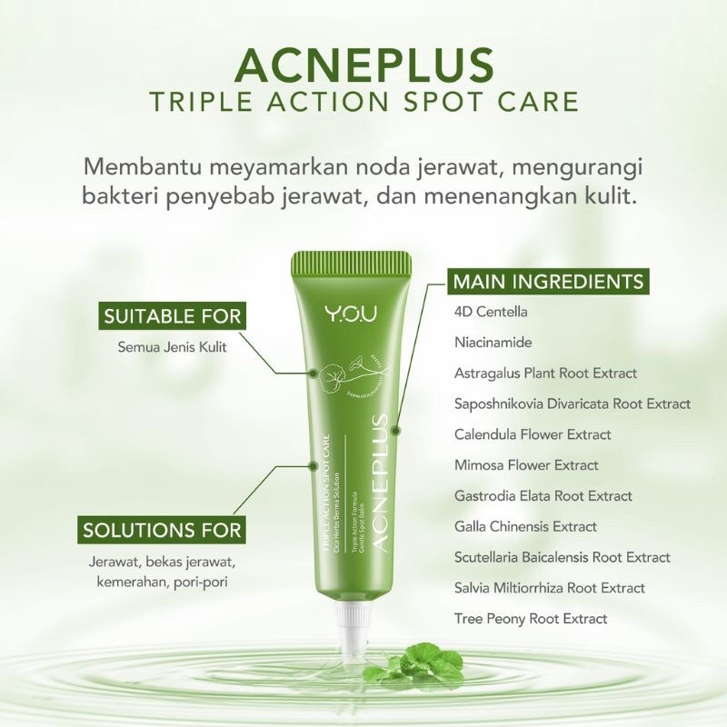 YOU acne plus spot care acne treatment