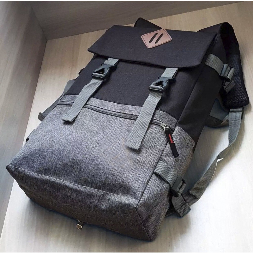 SixtySix Bag -  SS - Matrix -Tas Ransel Dewasa Pria Wanita Tas Ransel Laptop
