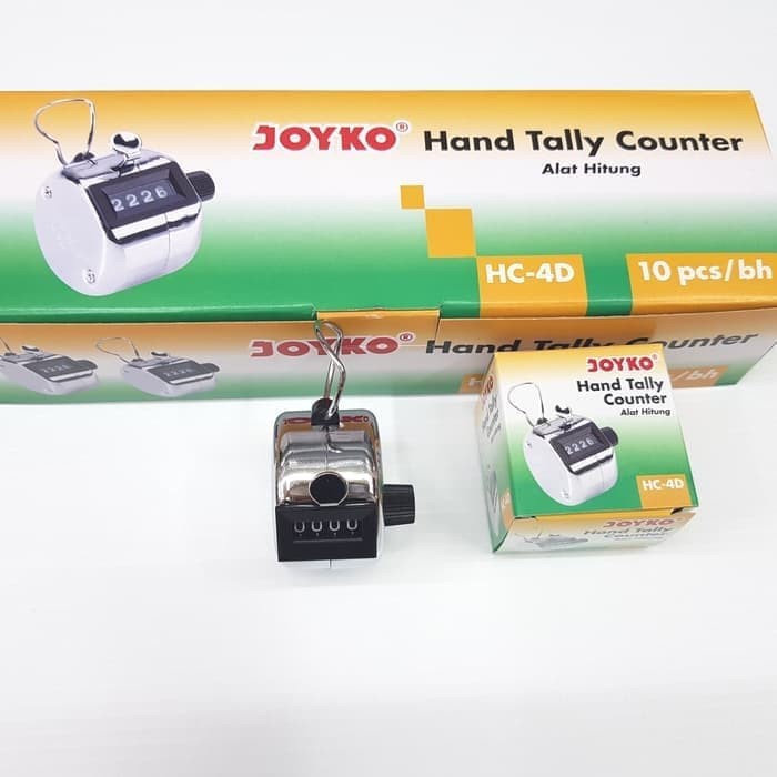 

(PACK) Hand Tally Counter / Alat Hitung Dzikir Manual - Joyko HC-4D