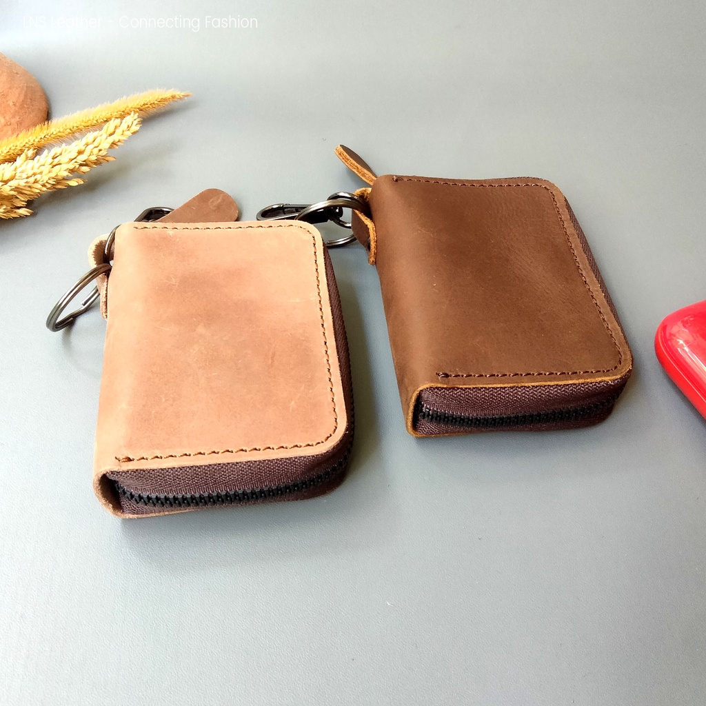 Dompet Stnk Best Key Wallet Kulit Asli