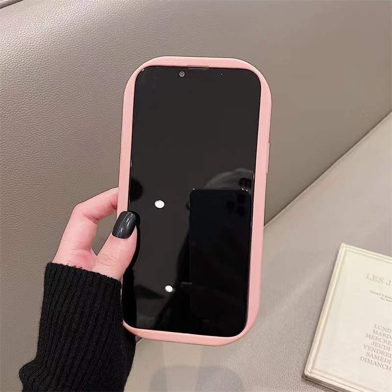 IPHONE New Kain Flanel face small fragrance shockproof case Untuk Iphone14 13 12 11 Pro Max