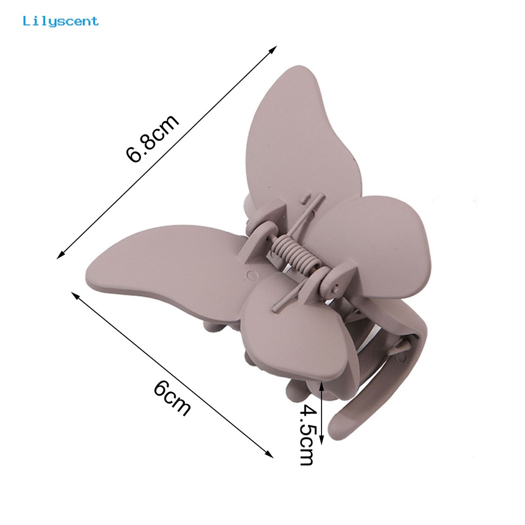 Jepit Rambut Bentuk Kupu-Kupu Anti Jatuh Untuk Wanita