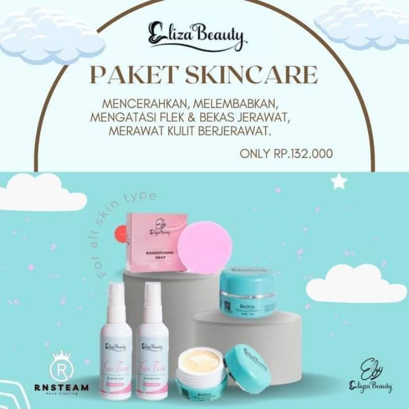 PAKET LENGKAP ELIZA BEAUTY/ SKINCARE ELIZA BEAUTY BESTSELLER