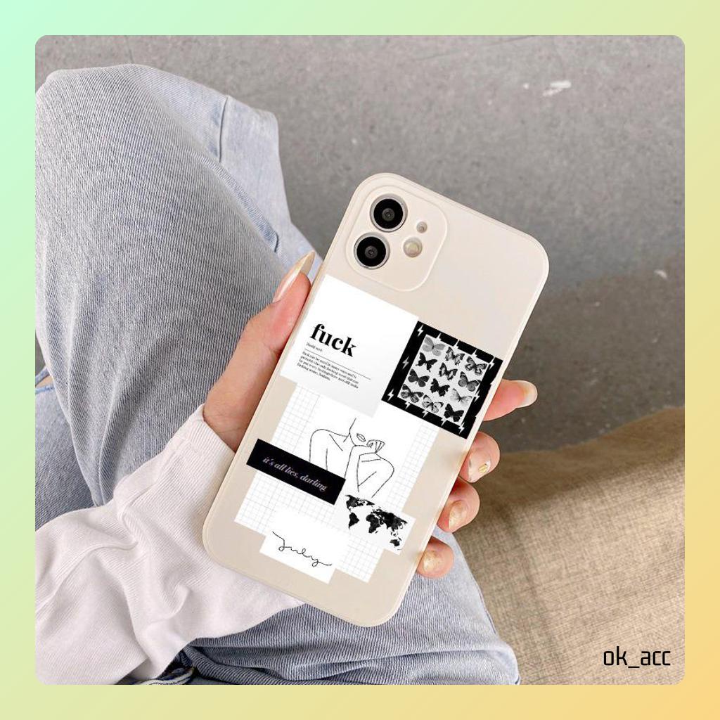 Casing Motif BB25 keren for Iphone 6 6s 6g 6+ 6s+ 7 8 7+ 8+ X Xs 11 12 13 14+ Plus Pro Max