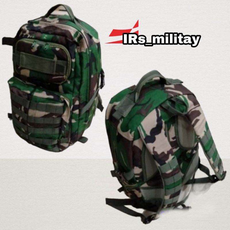 Tas Ransel ARMY Loreng TNI Model jatah terbaru kualitas Jatah / Ransel TNI / outdoor