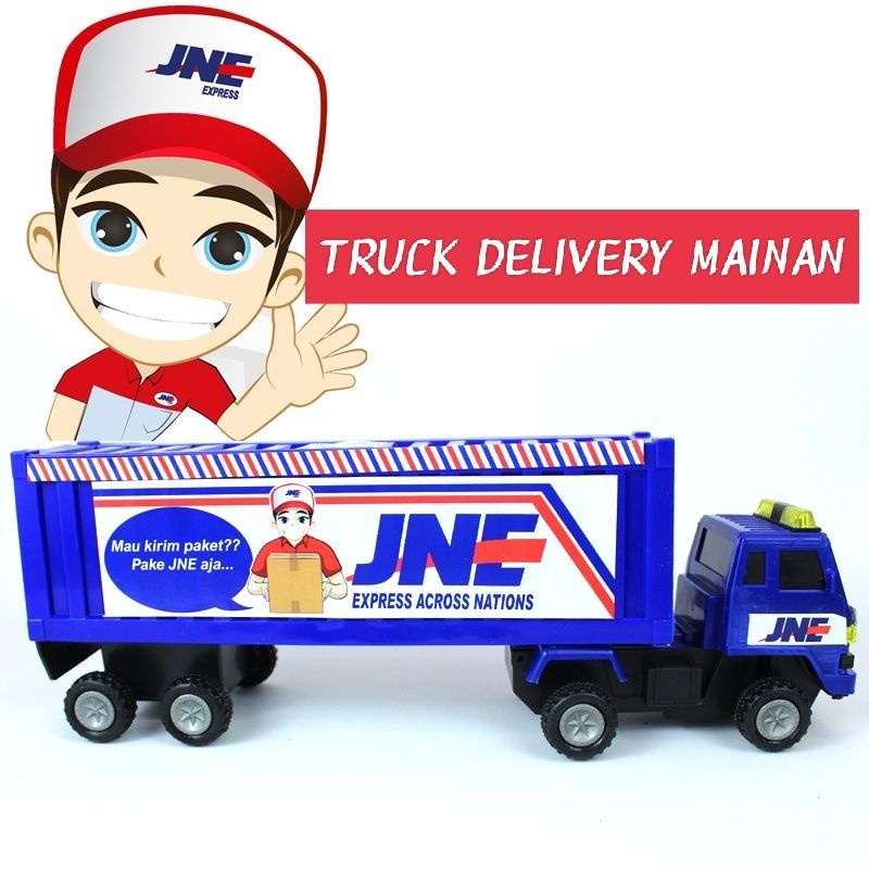 Mainan Truk Ekspedisi JNE/JNT/LALAMOVE