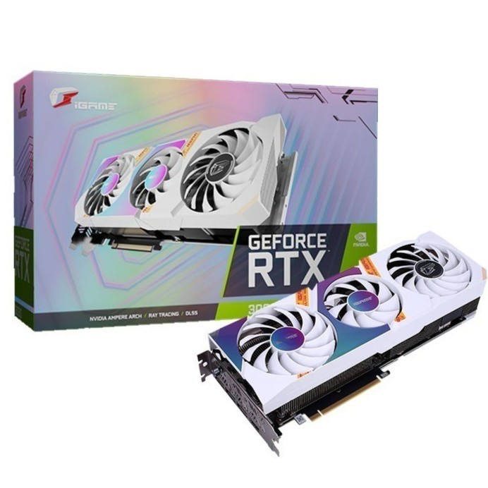 VGA CARD COLORFUL GEFORCE RTX 3060 Ultra W OC 12GB LHR NON BUNDLE
