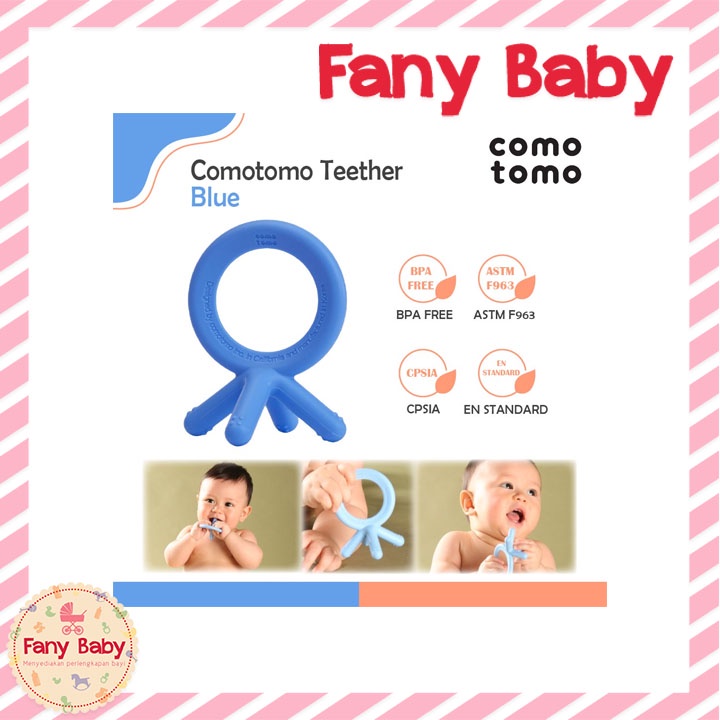 COMOTOMO SILICONE TEETHER