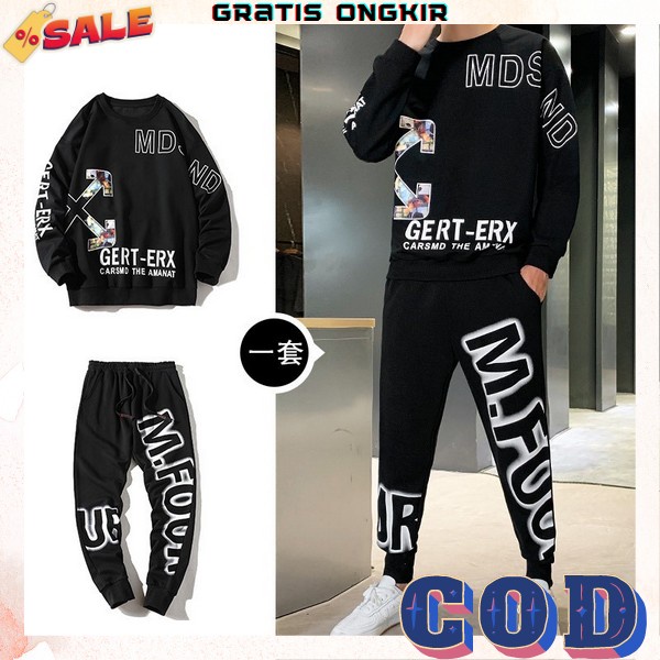 Celana Jogger Pria Kekinian Celana Jogger Pants Cowok Dewasa Jogger Pants Gym Olahraga Lari Kekinian