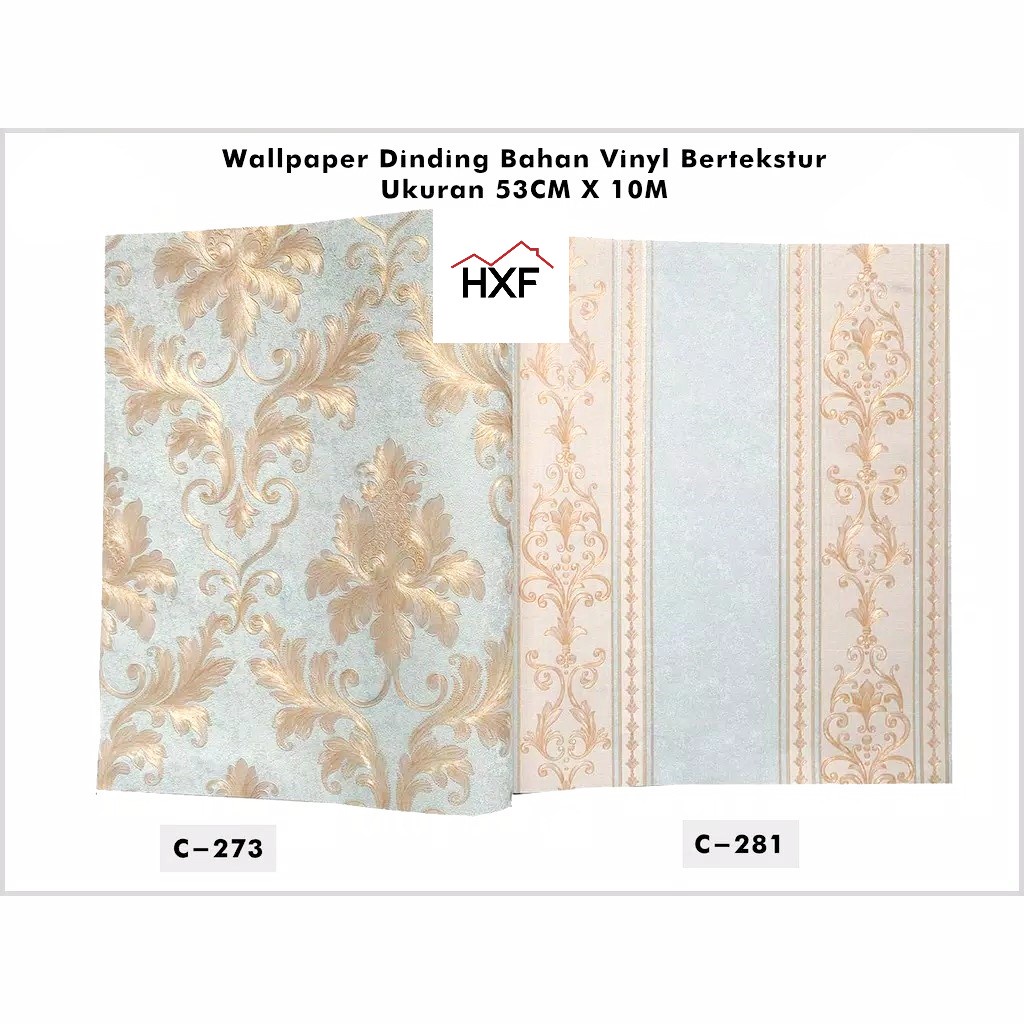 WALLPAPER DINDING VINYL BERTEKSTUR, TIMBUL DAN TEBAL PREMIUM, WALLPAPER DINDING VINYL CLASSIC