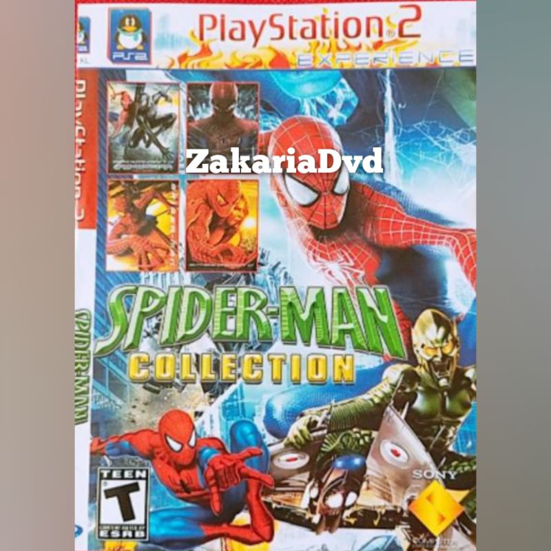 Kaset Ps 2 Spiderman Colection