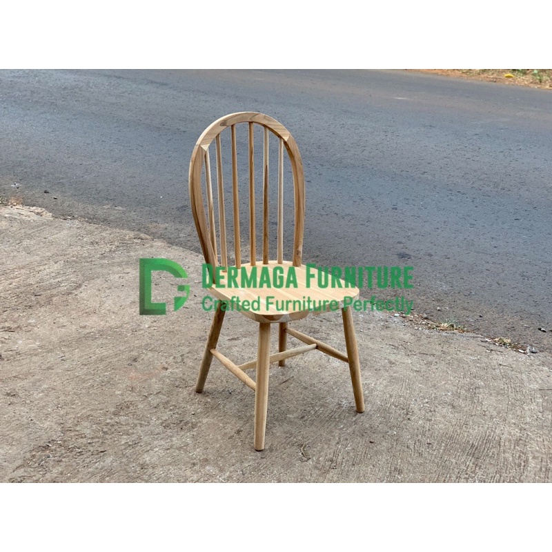 KURSI BALON KAYU JATI KURSI MAKAN KURSI MINIMALIS KURSI DEKORASI PELAMINAN