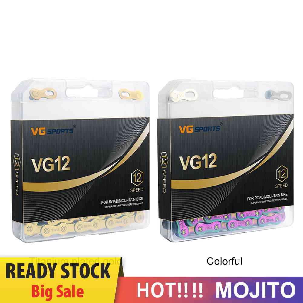 Vg Rantai Sepeda MTB 12 Speed 126 Link Bahan Carbon Steel