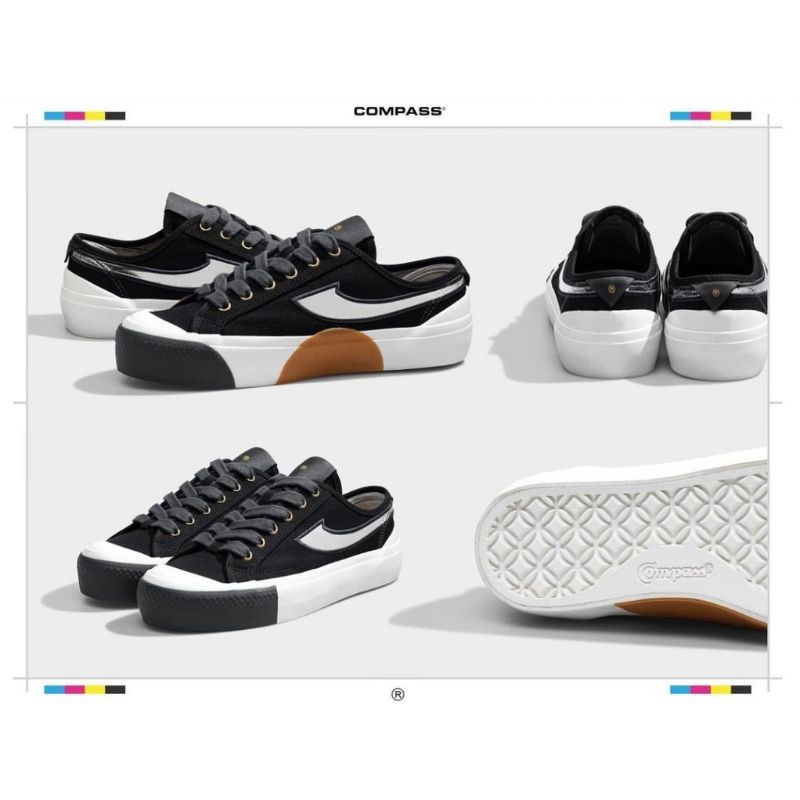 SEPATU COMPASS PROTO LITE LOW / GREEN / PURPLE / GREY / BLACK [ORIGINAL 100%]