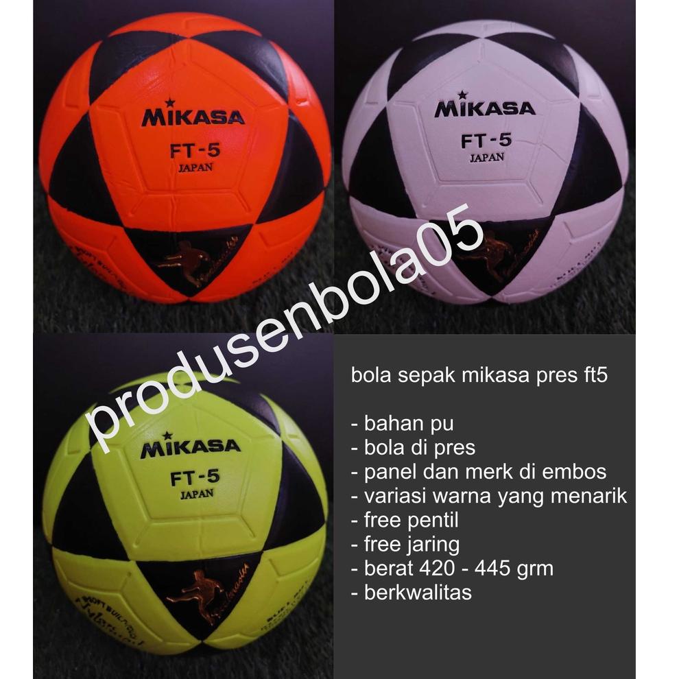 BOLA SEPAK MIKASA / BOLA SEPAK PRES / BOLA SEPAK MIKASA PRES {SGN.31Oc22ˣ}