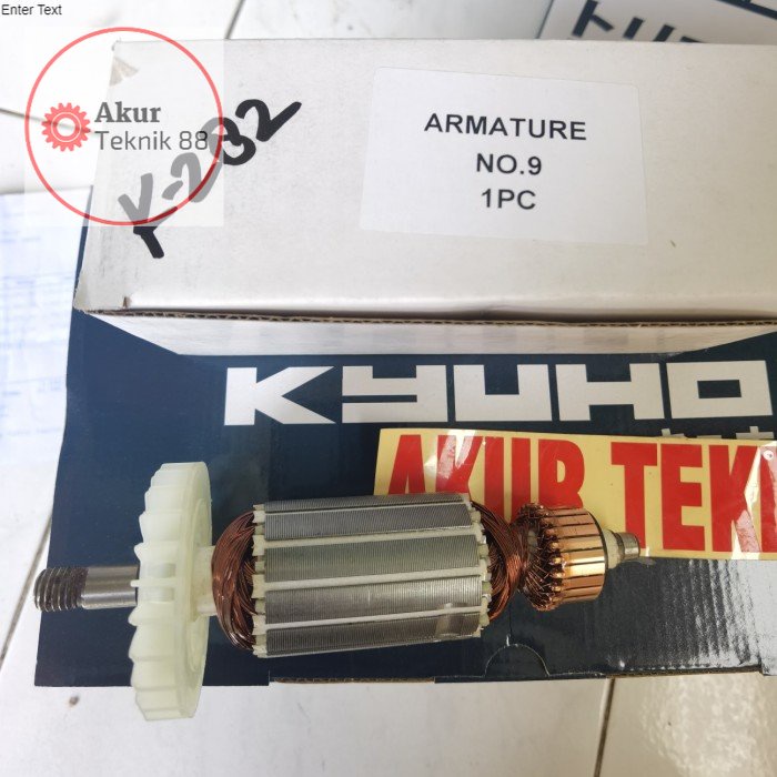 armature angker Planer sugu KYUHO K 282 K282 ASLI ORIGINAL