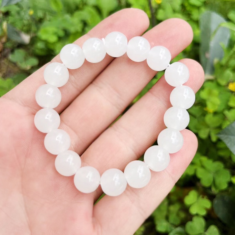 Gelang Manikmanik Batu Opal Imitasi Bahan Resin Untuk Wanita