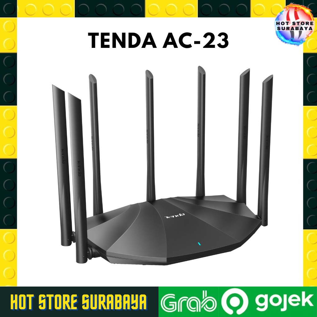 Tenda AC23 AC2100 Dual Band Gigabit WiFi Router MU-MIMO AC 23 AC 2100