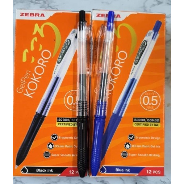 

Pulpen Zebra Kokoru Gel 0,5 mm / Zebra Kokoru Gel Pen 0,5 mm