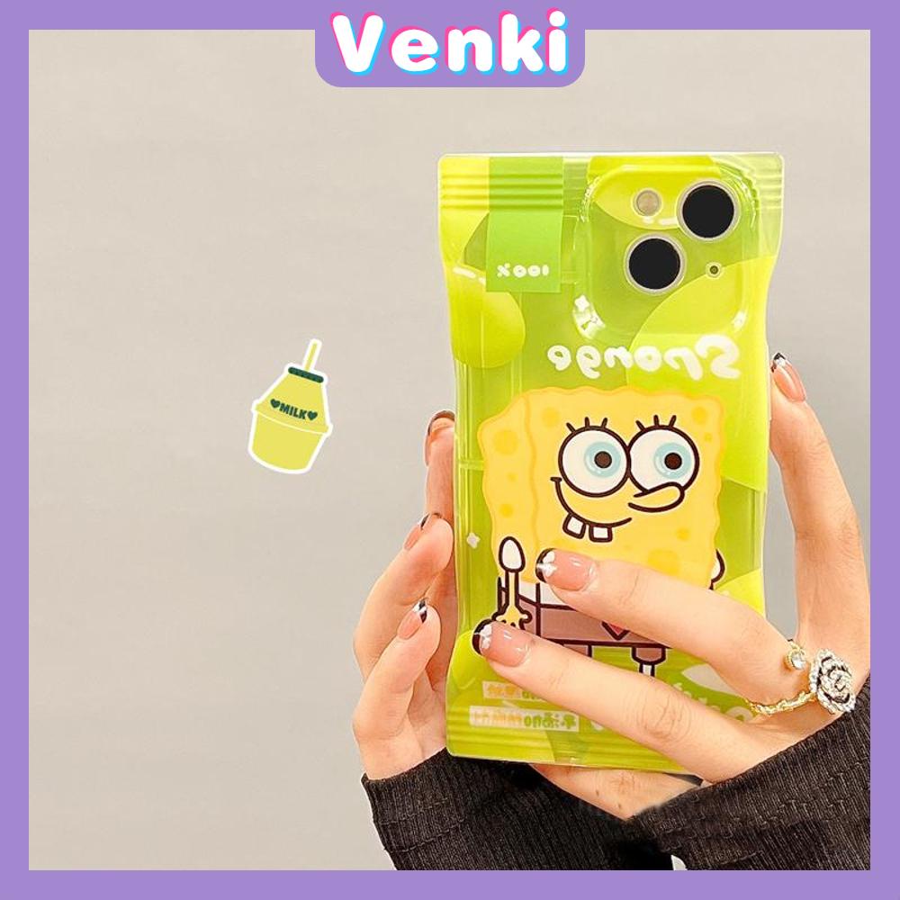 Case For iPhone 14 Pro Max Soft TPU Clear Case Snack Case Cartoon Cute Camera Protection Airbag Shockproof For iPhone 14 13 12 11 Plus Pro Max 7 Plus X XR