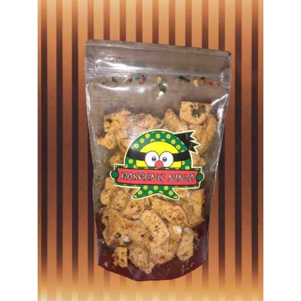 

Basreng Ninja 50 gram Pedas Daun Jeruk