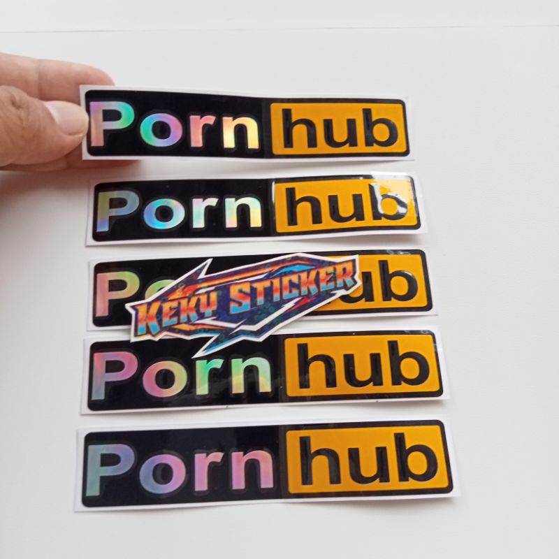 

STICKER PORNHUB CUTTING