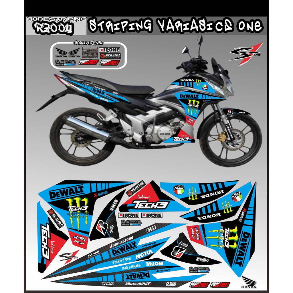 striping CS ONE / decal CS ONE/ sticker CS ONE