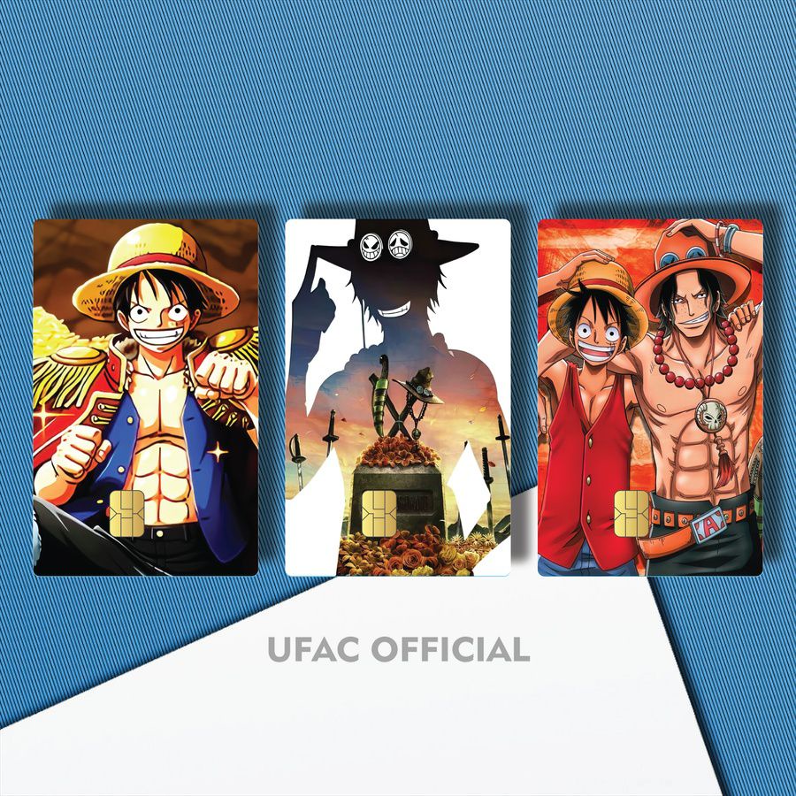 SKIN FLAZZ ANIME ONE PIECE LQJPV/QS9HJ/ STICKER KTP GAMBAR ONE PIECE KEREN / STIKER ATM NCT POPULER 