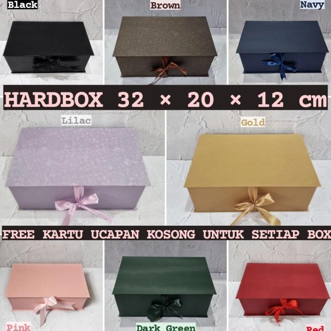 HARDBOX BESAR / GIFT BOX / KOTAK SESERAHAN / KOTAK KADO / BOX HAMPERS