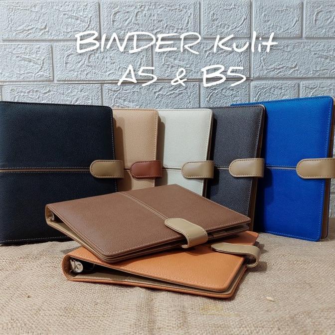 

Binder Ekslusif A5 B5, Cover Binder, Binder Kuliah, Binder Kulit