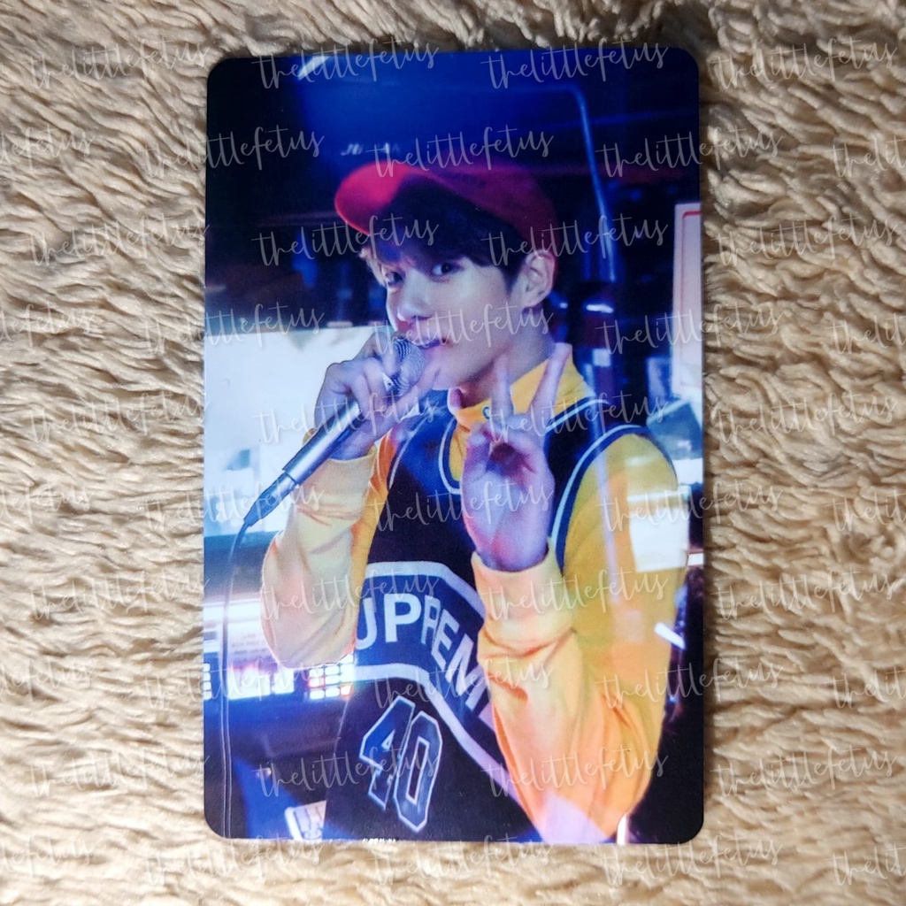 BTS OFFICIAL PHOTOCARD PC MEMORIES 2017 DVD MEMO17 MEMO 17 JUNGKOOK JK SUPREME