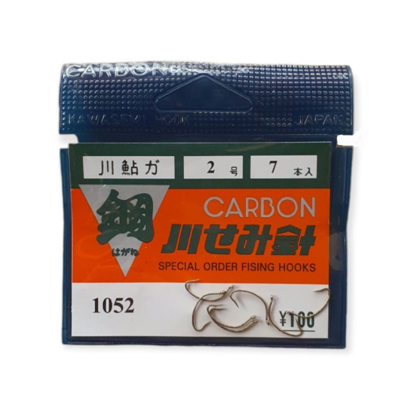 KAIL PANCING CARBON JEPANG 1052 KAWASEMI HOOK (TIPE LUCU)