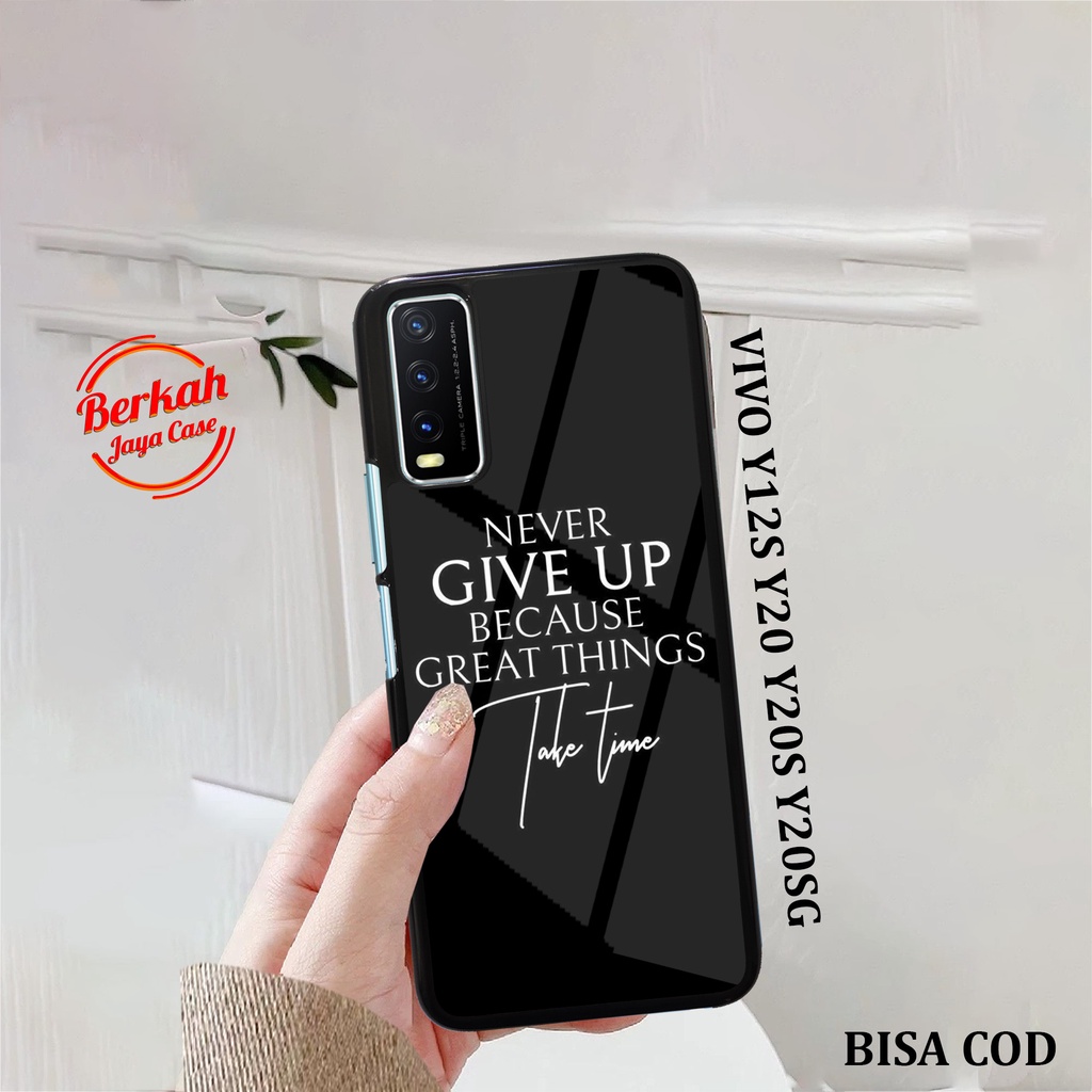 Case VIVO Y12S Y20 Y20S Y20SG Casing VIVO Y12S Y20 Y20S Y20SG case QUOTES ENGLISH Case hp kondom hp 