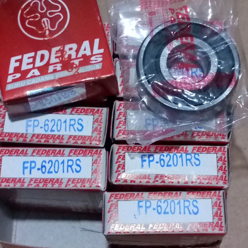 FEDERAL 6201 RS LAHER BEARING 6201 RS ORIGINAL FEDERAL