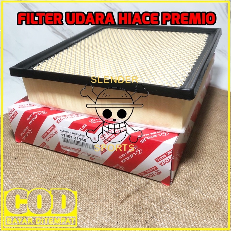 FILTER UDARA HIACE PREMIO - AIR FILTER HIACE - FILTER UDARA HI ACE PREMIO