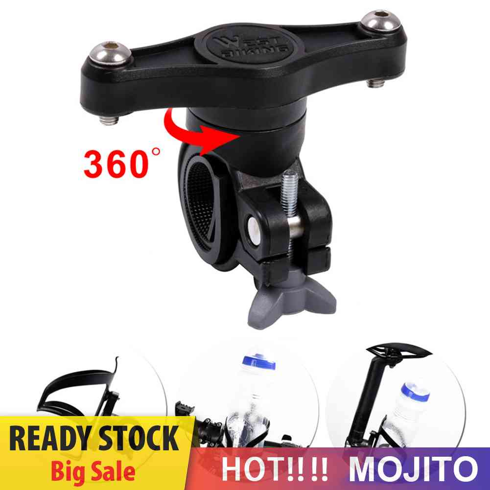 West Biking Bracket Holder Botol Minum Rotasi 360 Derajat Untuk Sepeda