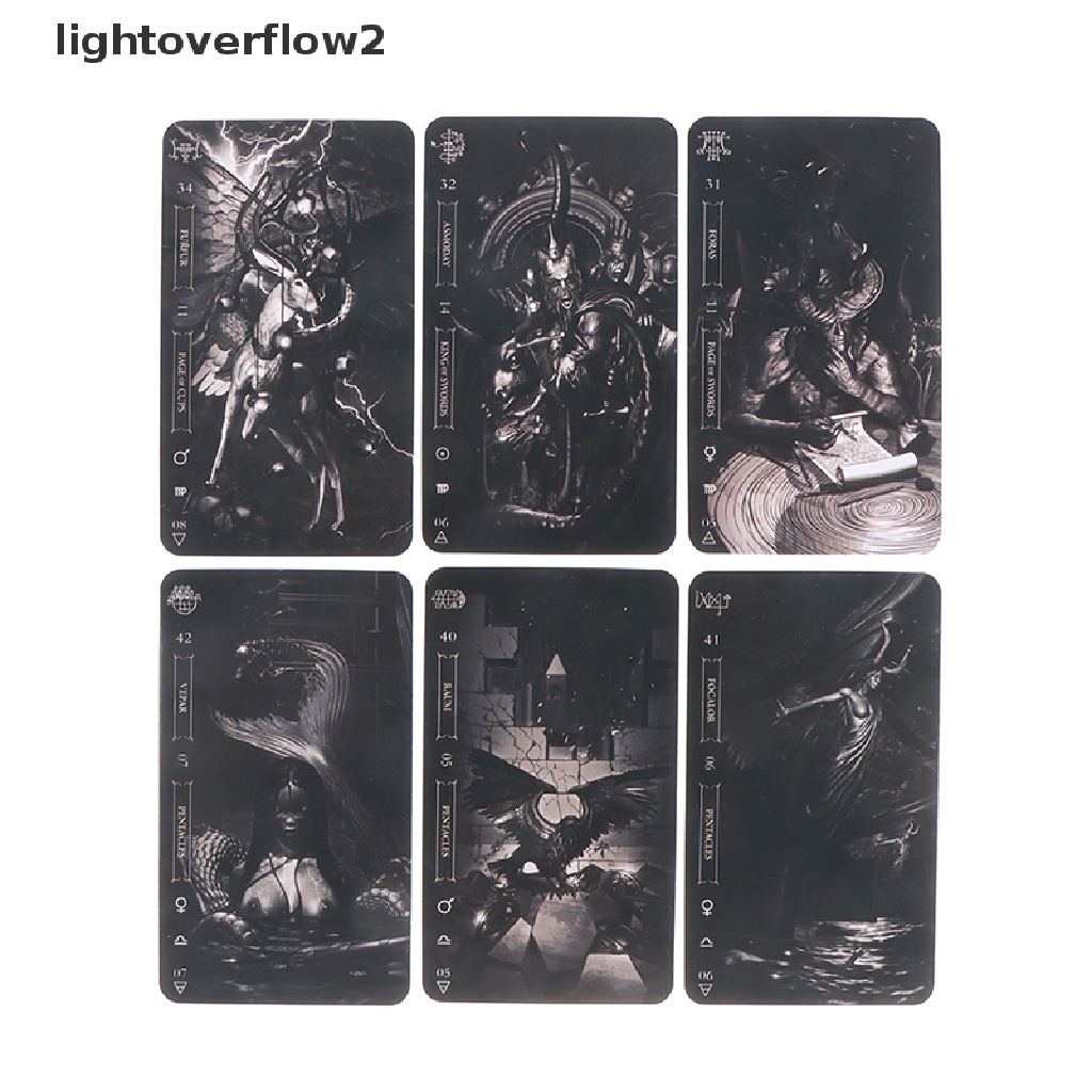 (lightoverflow2) Kartu Tarot Goetia in Darkness